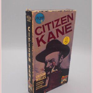 Orson Well Citizen Kane VHS